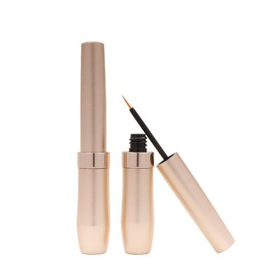 China Fashion modern gold liquid waterproof party makeup eyelash serum eyelash growth circle eyelash growth circle push OEM bottle western wholesale for sale