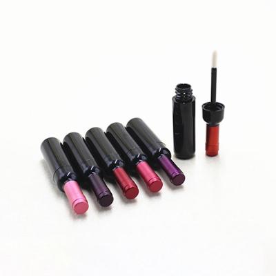 China Wholesale Empty Custom Mini Red Wine Bottle 5ml South Korea Label Containers Lip Gloss Tubes Modern Lip Gloss Tube With Magic Wands for sale