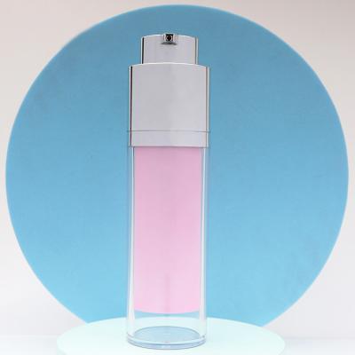 China Modern Liquid Base 30Ml Pump Bottle Cosmetic Airless Lotion Bottle Plastic Airless Bottle for sale