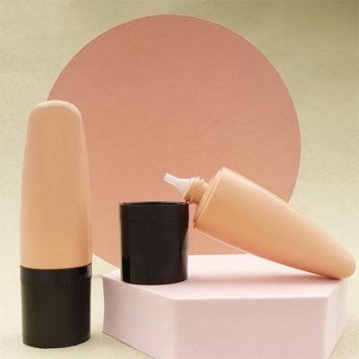 China Modern BB Cream Skin Care Packaging Container Plastic Bottle Upside Down Sunscreen 40ml Squeeze Bottle for sale