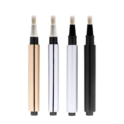 China Modern High Quality 3ml Aluminum Tube Pressed Pen Nail Empty Pen Press Cap Bottle Nail Polish Oil Tube Cosmetic Pen for sale