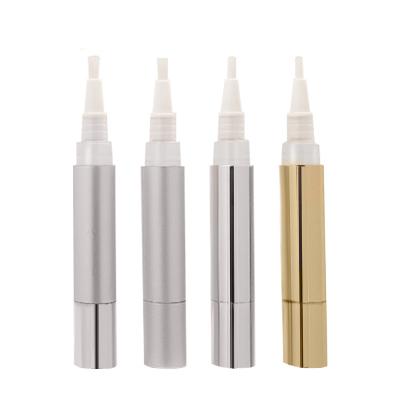 China Modern High Quality Portable Empty Oil Concealer Serum Travel Spin Pen With Brush Lip Gloss Concealer Cosmetic Package for sale