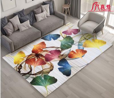 China Digital Printing Washable Carpet Bedroom Used Fixed Glossy for sale