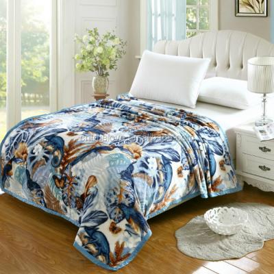 China hot sale mora organic printing anti-pilling blanket baby blanket for sale