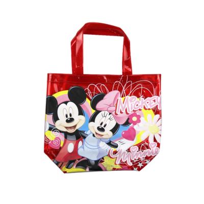 China Eco - Friendly Mickey Mouse Laminated PP Non Woven Shopping Bag for sale