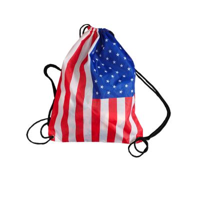 China Cheap 210D Nylon Waterproof Nylon Drawstring Bag for sale