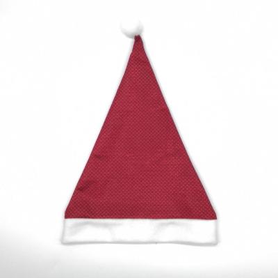 China 2019 Wholesale Compressed China Supplier Good Quality Adults Christmas Santa Hat / Christmas Hat for sale