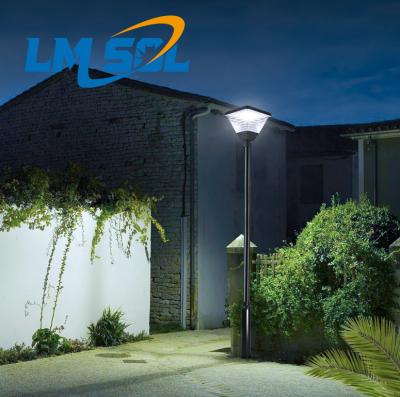 China LMsol Factory Price Solar Garden Light Outdoor Led Solar Garden High Pole Light for sale