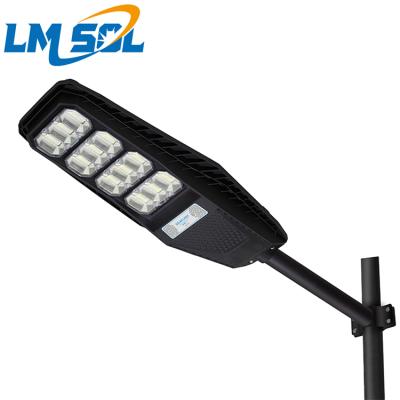 China LMSOL 2021 Road/Yard/Plaza/Park/Community Solar Street Light All In One Waterproof 100W 200W 300W Ourdoor Solar Street Led Light for sale