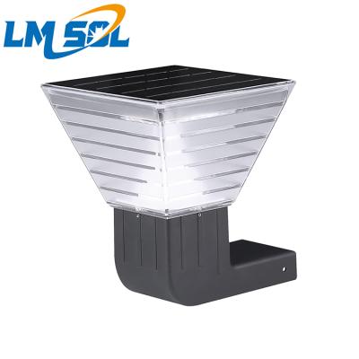 China Garden LMSOL 5W Ourdoor IP65 Waterproof Solar Street Light Factory Price Solar Wall Lamp for sale