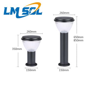 China New Style LMSOL LANDSCAPE Solar Power Solar Garden Lawn Light With Built In Battery for sale