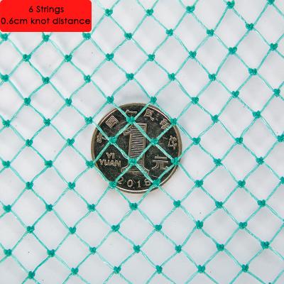 China Trinog 6 Durable Twines Greenhouse Cover Agricultural Garden Shading 0.6cm Knot Distance Insect Bird Polyester Net for sale