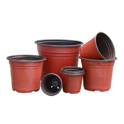 China Sustainable& Trinog Reusable and Long Plastic Seedling Pots Multi Size Shelf Life Nursery Graft Flower and Plant Pots for sale