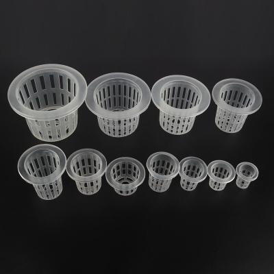 China Modern Trinog Mesh Net Plant Cups 3 Inch Hydroponics Bucket Basket Hydroponics Aquaponics Orchids for sale