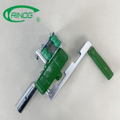 China Trinog Manual Winch Film Motor Greenhouse Sidewall Roll Up Crank Unit Small for sale