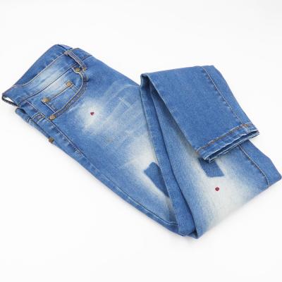 China Breathable Spandex Cotton Polyester Stretch Denim Fabric High Qualit Denim Twill Fabric for sale