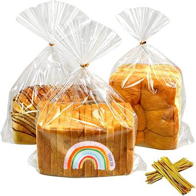 China Recyclable Customized Plastic Cake Bag Christmas Birthday Party Gift Cake Packaging Bag With Tray Chiffon Puff Baking Bag Candy Paper Cook for sale