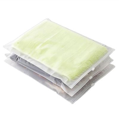 China Recyclable Custom Printed Moisture Proof Ziplock Frosted Plastic Zipper Clothing Apparel for sale