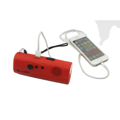 China PORTABLE camping torch dynamo hand crank emergency hand crank emergency portable FM radio camp light for sale