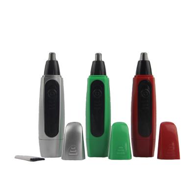 China New Car Styling Mini Dry Battery Electric Nose Trimmer Ear Hair Trimmer For Women Men for sale