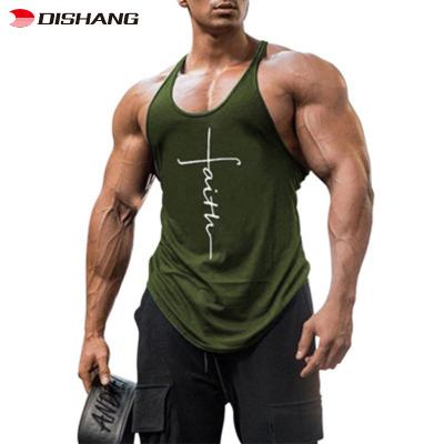 China Mens Tank Tops Travel Vest Gym Tank Top Loose Printed Sports New 2022 Breathable Beach Tops Men for sale