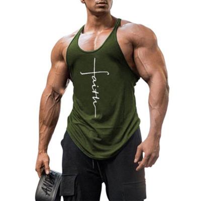 China Wholesale Best Mens Breathable Fabric Workout Plain Gym Types Tank Tops Breathable Tank Tops for sale