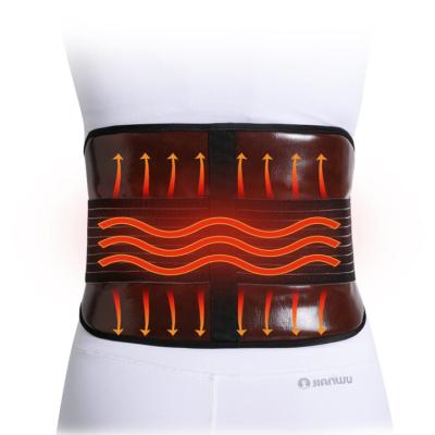 China Electric Waist Pad Heating Belt Self Heating Belt Belly Vibrator Electric Waist Slimming Belt for sale