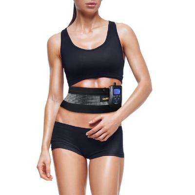 China Fitness Belt EMS Muscle Stimulator 4 Handle Support Belt Slimming Belt Stomach Weight Loss for sale