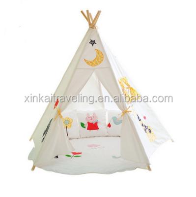 China Straight Tying Type Breathable Waterproof Indian Tent For Kids Teepee Tent for sale