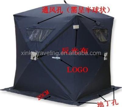 China Pop Fiberglass Portable Ice Fishing Tent for sale