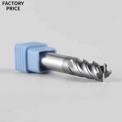 China HRC70 CNC Machining Center Milling Cutter Tungsten Alloy Steel Square End Mill 6mm 8mm 10mm for sale