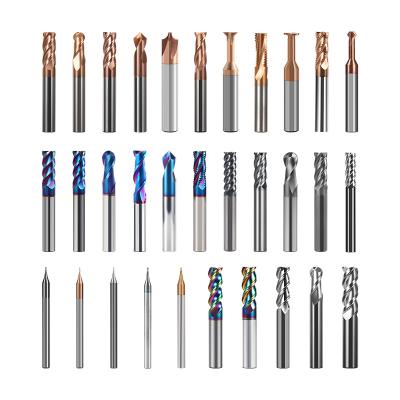 China CNC Machining Center CNC Machine Carbide End Mill Cutting Tools T-Slot End Mill Cutter Customized CNC Tools computer for sale