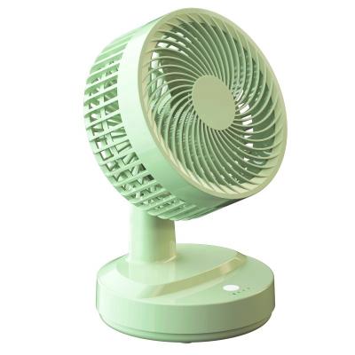 China Portable Electric Car Rechargeable Battery Shaking Head Usb Fans For Home Silent Mini Fan for sale