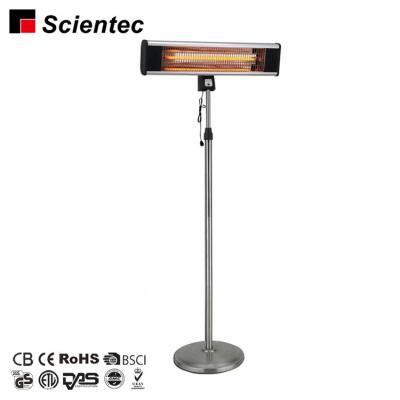 China Scientec High Efficiency Outdoor Electric Home Appliance Floor Standing Infrared Heater for sale