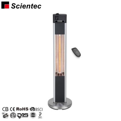 China CE GS Approval Home Heating Stocked Electric Appliances Floor Standing Patio Heater for sale