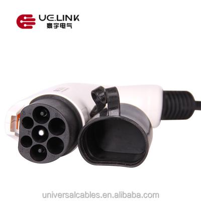 China IEC 62196-2 AC Residential / General Purpose Type - 2 Mode 3 EV Connector for sale