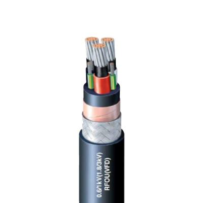 China Industrial Variable Frequency Drive Cable 3 Cores VFD Cable 600 V Type TC - ER for sale