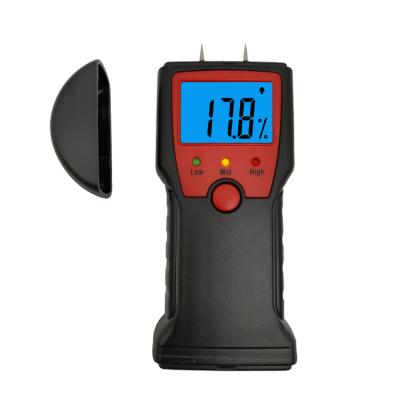 China Wood Testing Equipment Digital Moisture Tester LCD Display Moisture Multimeter for sale