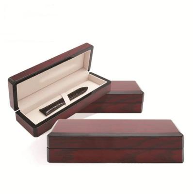 China OEM ODM Gift Box Eco-friendly Watch And Sunglasses Box Standard Size Simple Wooden Watch Strap Packing Case for sale