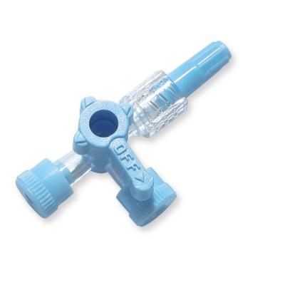 China medical 3 ways luer stopcock 45/ 500/1200psi intervention surgery zu verkaufen