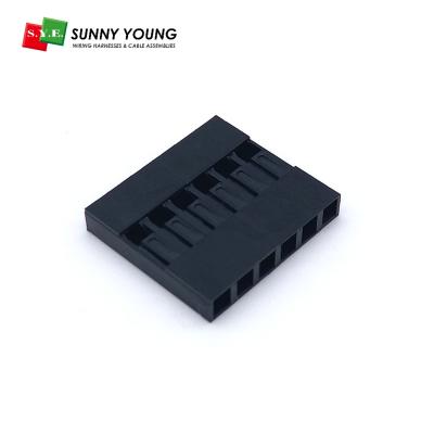 China PCB WTB DUPONT 2.54mm Wire To Board 1-50 Pin Single Row Crimp Housing Connector for sale