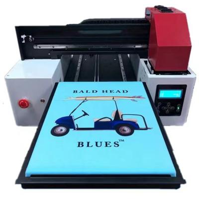 China Indoor Outdoor Advertising DTG Printer Garment Cloth T-shirt Printing Machine With DX9 Print Head for sale