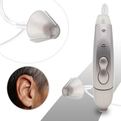 China Super Clear Sound Customization BTE Hearing Aids Sound Amplifier Acceptable High Quality Hearing Aids For Deafness for sale