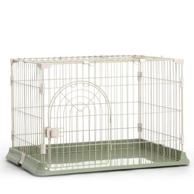 China Breathable Dog Cat Cage Mesh Small Animals Metal Pet Cage Pet House Breathable Dog Kennel Carrier Luxury for sale