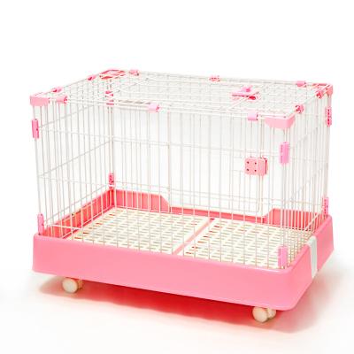 China Sale Dog Cage Metal Dog Cage Stainless Insurance Pet Products Breathable Commercial Dog Cages for sale