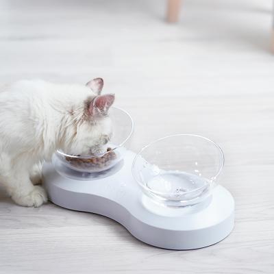 China Viable Custom Automatic Transparent Small Cat Furniture Pet Dog Driver Pet Factory Acrylic Bowl for sale