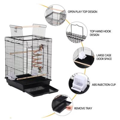 China High Quality Cheap Stocked Price Broiler Cages For 1000 Bird Cage Shelf Trap Cage For Parrot Pet Canary Bird for sale