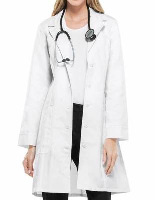 China white short/long sleeve coat lab coat high quality fabric doctor coat nurse coat for sale