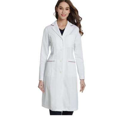 China 2020 breathable unisex hospital whitedoctor lab medical uniform coat doctors for sale