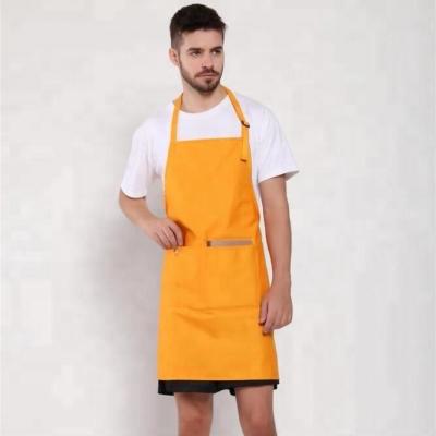 China T-shirt Anti-Shrink Apron Set Supermarket Restaurant Workwear Uniforms for sale